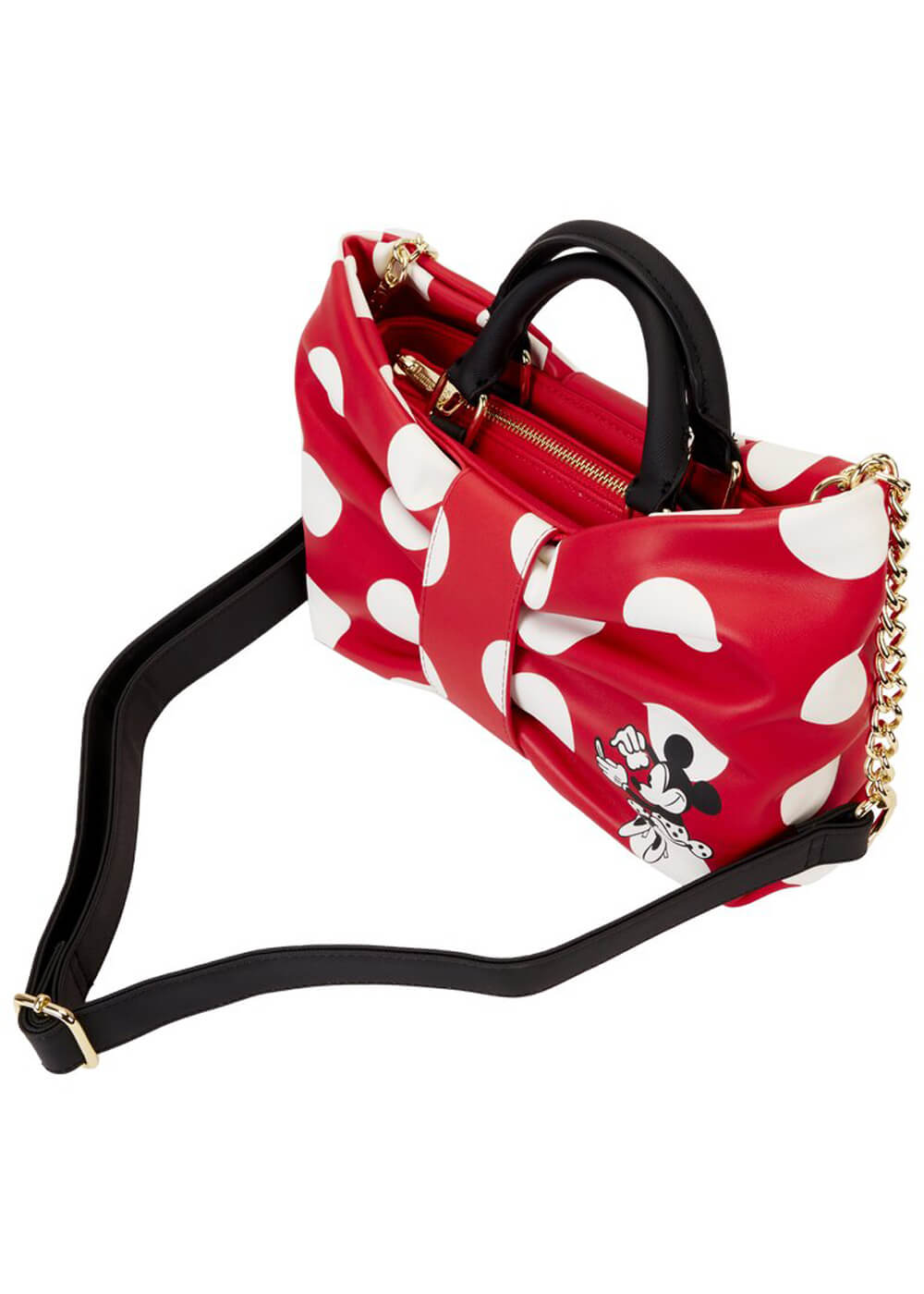 Loungefly Disney hotsell Minnie Mouse Classic Satchel Bag, Red/Black/White