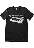Retro Games Commodore 64 64K RAM T-Shirt Schwarz