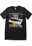 Retro Games Commodore 64 Personal Computer T-Shirt Schwarz