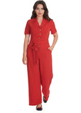 Banned Pleased As Punch 40's Jumpsuit Rot