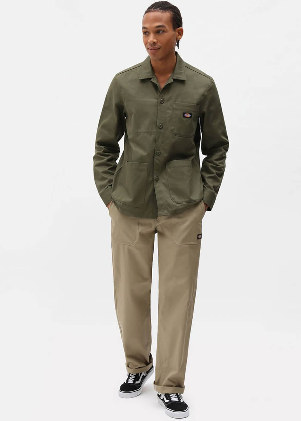 Dickies Shirt Herren Funkley – Militärgrün